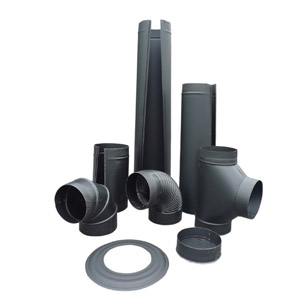 Gray Metal Products Black Pipe