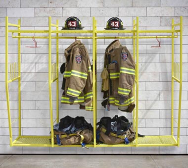 Heavy Duty Fire Fighter Jacket Hanger